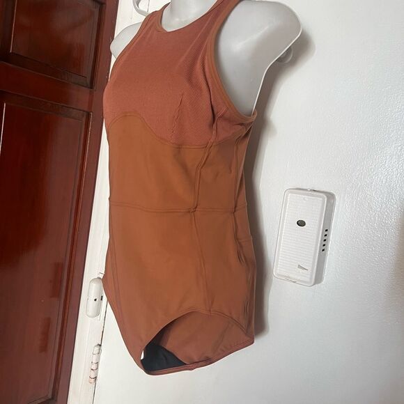 New Balance Bandier Bodysuit For One Piece Leotard Shirt Top - Picture 1 of 7